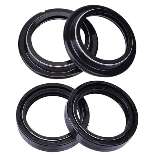 Motorrad Teile 41 * 54 * 11 41x54x11 Gabel Öl Dichtung 41 54 Staub Abdeckung for FLHR 1584 Road King 2007-2011(8pcs seal 8pcs cover) von RIUGHJID