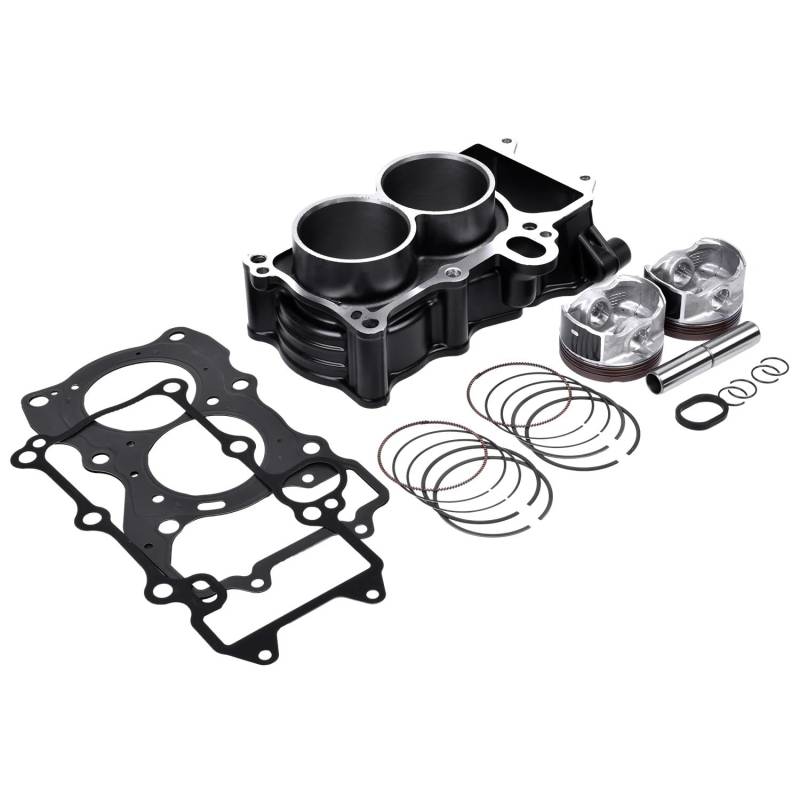 Motorrad-Zylinder-Kit, Kolben und Kolbenringe, Überholungspad for 11005-0668 Ninja 400 ABS EX400GMF 2021-2022 Ninja 400 von RIUGHJID