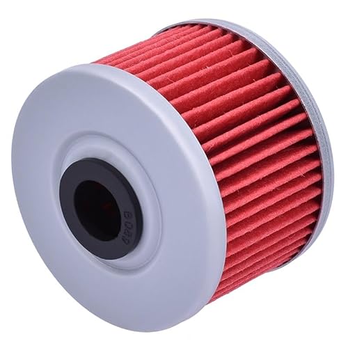 Motorrad öl filter for CBX250 RSE RS CBR250 CRF250 LM GB500 TT CB300 CBR300 GB400 CBX 250 CBR CRF GB 500 400 300(1piece Red) von RIUGHJID