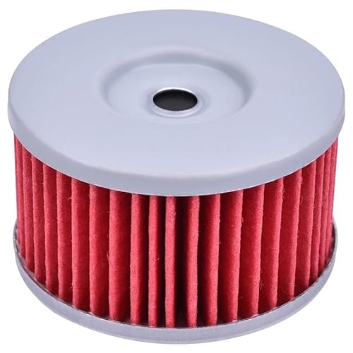 Ölfilter for DR SP 500 600 750 800 DR650 DS650 LS650 Savage Gürtel S40 K5 K6 K7 K8 K9 L0 L1-L8 Boulevard LS 650 XF650 DR(1pc Red) von RIUGHJID