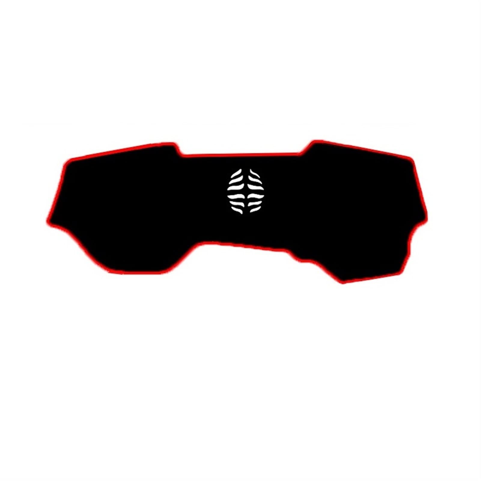 RIXENT Auto Innere Armaturenbrett Abdeckung Auto Dash Matte Teppich Cape Sonnenschutz Anti-UV Dashmat Pad Protector, for BMW, x3 G01 2018 2019 2020 2021 Armaturenbrett-Abdeckung(Red LHD No HUD) von RIXENT