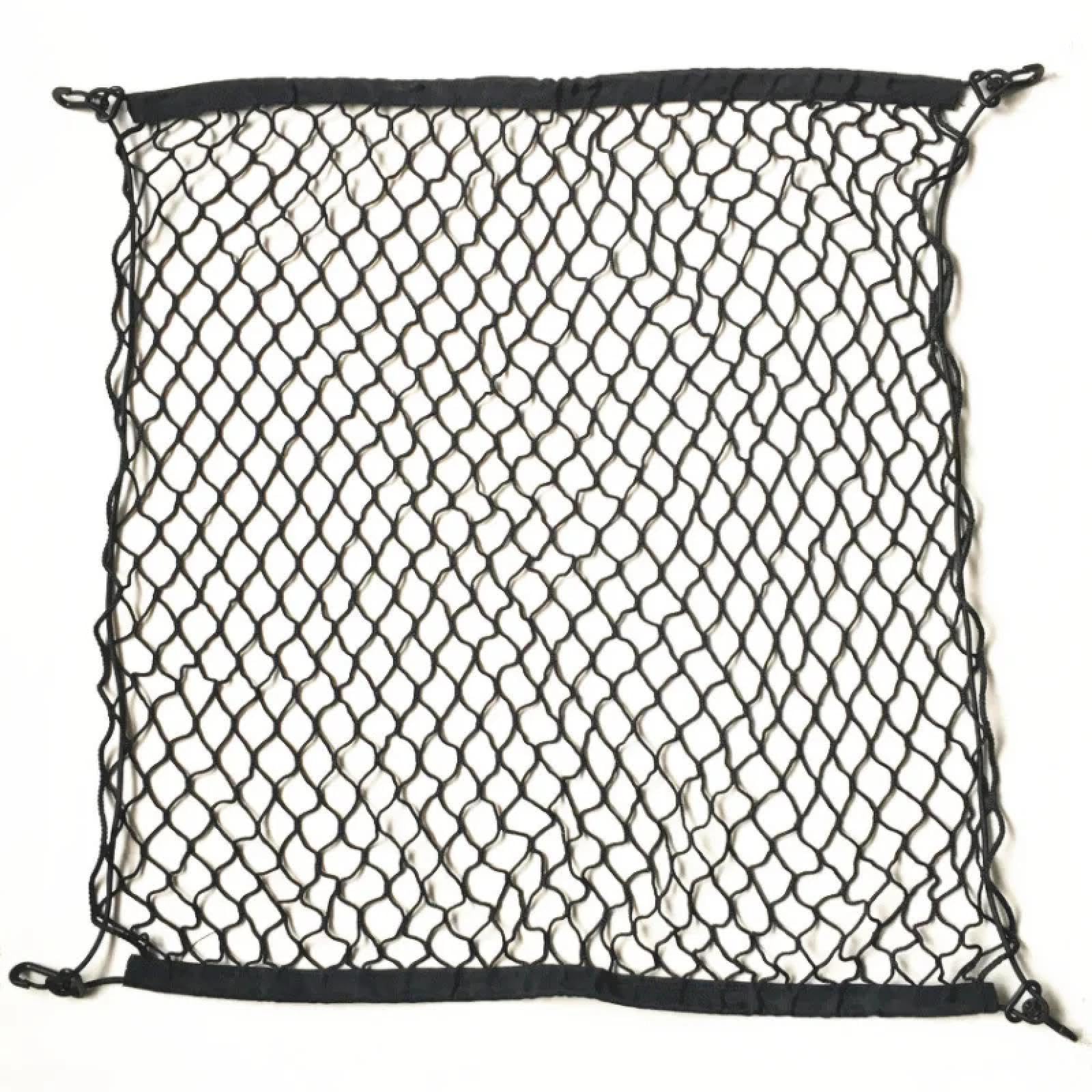 70 * 70cm Auto Kofferraum Netz Stiefel Schnur Mesh Elastisches Nylon Hinten Cargo Kofferraum Lagerung Organizer Gepäcknetz Halter von RJFGIDEM