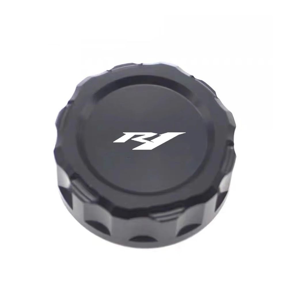 Kraftstoff tankdeckel Für Ya&maha YZFR1 YZF R1M R1 2009-2020 2022 2023 2024 Motorrad CNC Hinten Brems Flüssigkeit Reservoir Kappe Öl Tasse Abdeckung Zubehör von RJPSQBLUD