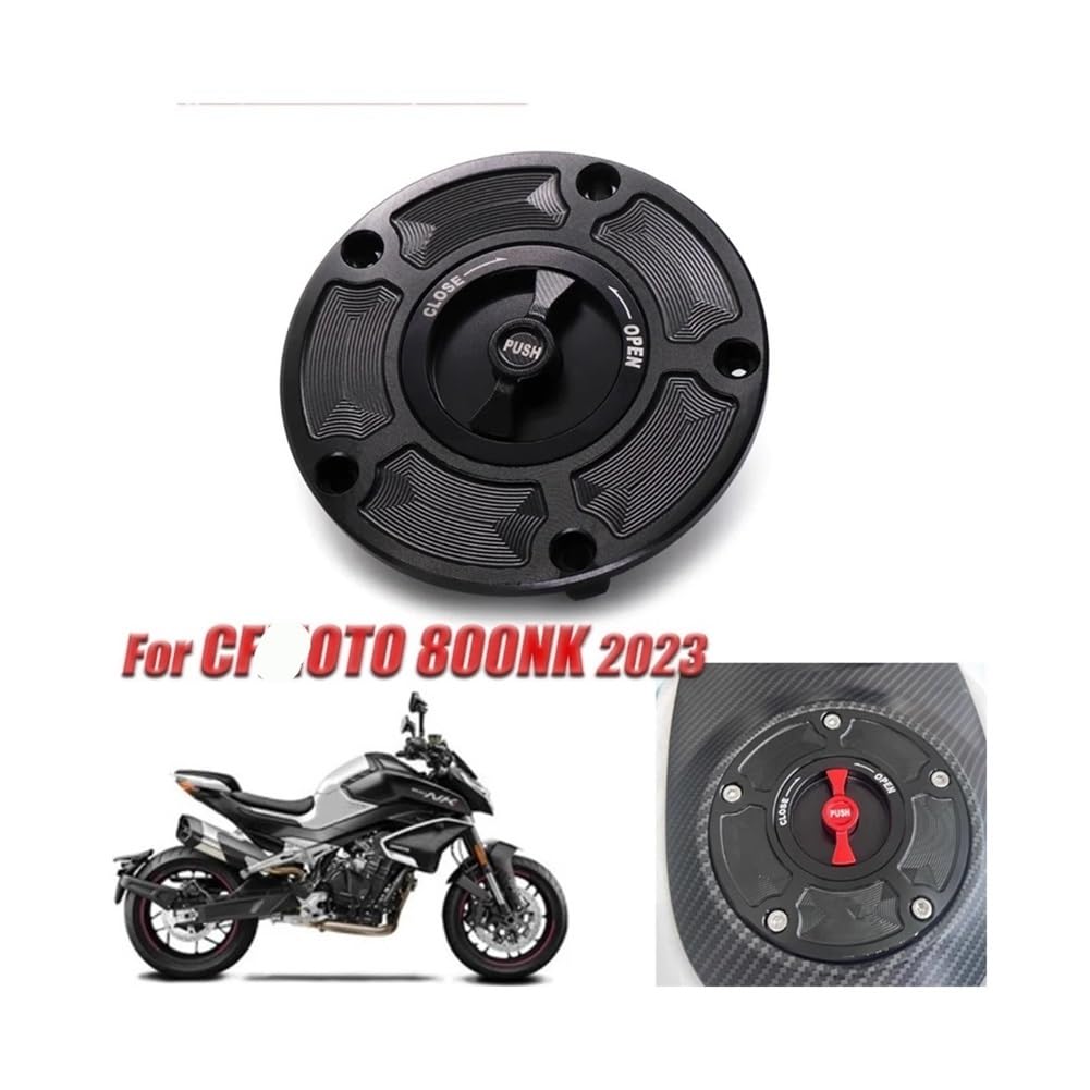 Kraftstoff tankdeckel Motorrad Quick Release Abdeckung Gas Tankdeckel Für CFMOTO 800NK 800 Nk 2023 CNC von RJPSQBLUD