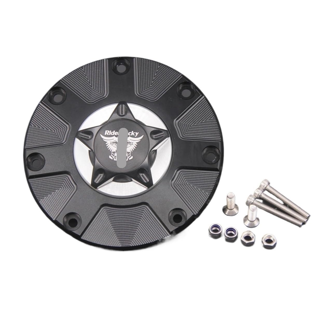 Kraftstoff tankdeckel RiderJacky Keyless Für Ho&nd&a CB919 2002–2007 CB 919 Motorradzubehör Kraftstoff Tankdeckel Cove von RJPSQBLUD