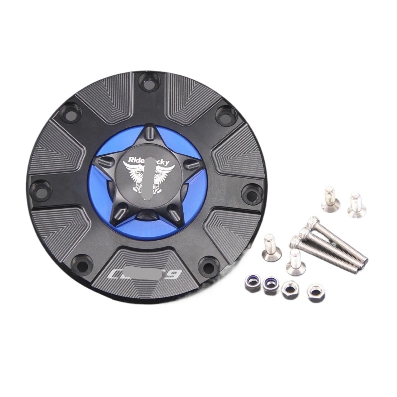 Kraftstoff tankdeckel RiderJacky Keyless Für Ho&nd&a CB919 2002–2007 CB 919 Motorradzubehör Kraftstoff Tankdeckel Cove von RJPSQBLUD