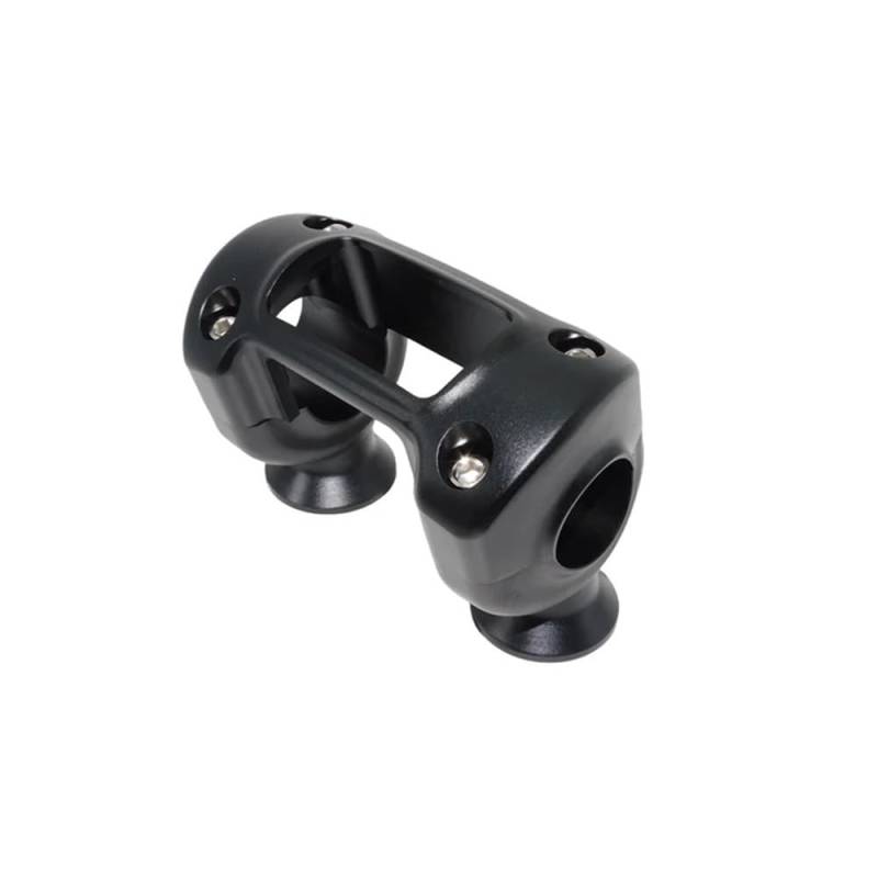 Lenkerhalterungen Motorrad Aluminium 1.25 "Lenker Riser Clamp Kit Schwarz/Chrom Für Ha&rley Softail Street Breakout FXDR 114 2018-2023 von RJPSQBLUD