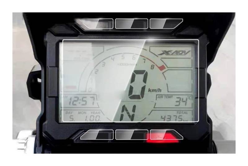 Motorrad Instrumentenfolie Für Ho&nd&a Displayschutzfolie X-ADV XADV 750 XADV750 2017 Motorradzubehör Armaturenbrett-Kratzschutzfolie Motorradcluster von RJPSQBLUD