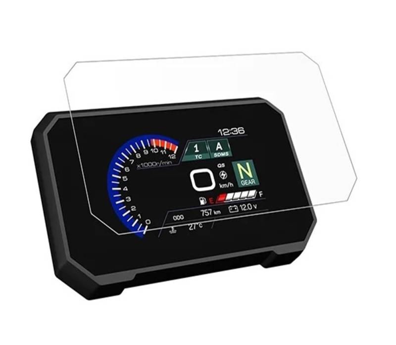 Motorrad Instrumentenfolie Für Suzuki GSX-8R GSX 8R GSX8R 2024 Zubehör Dashboard Screen Protector Motorrad Instrument Schutz Film Teile von RJPSQBLUD