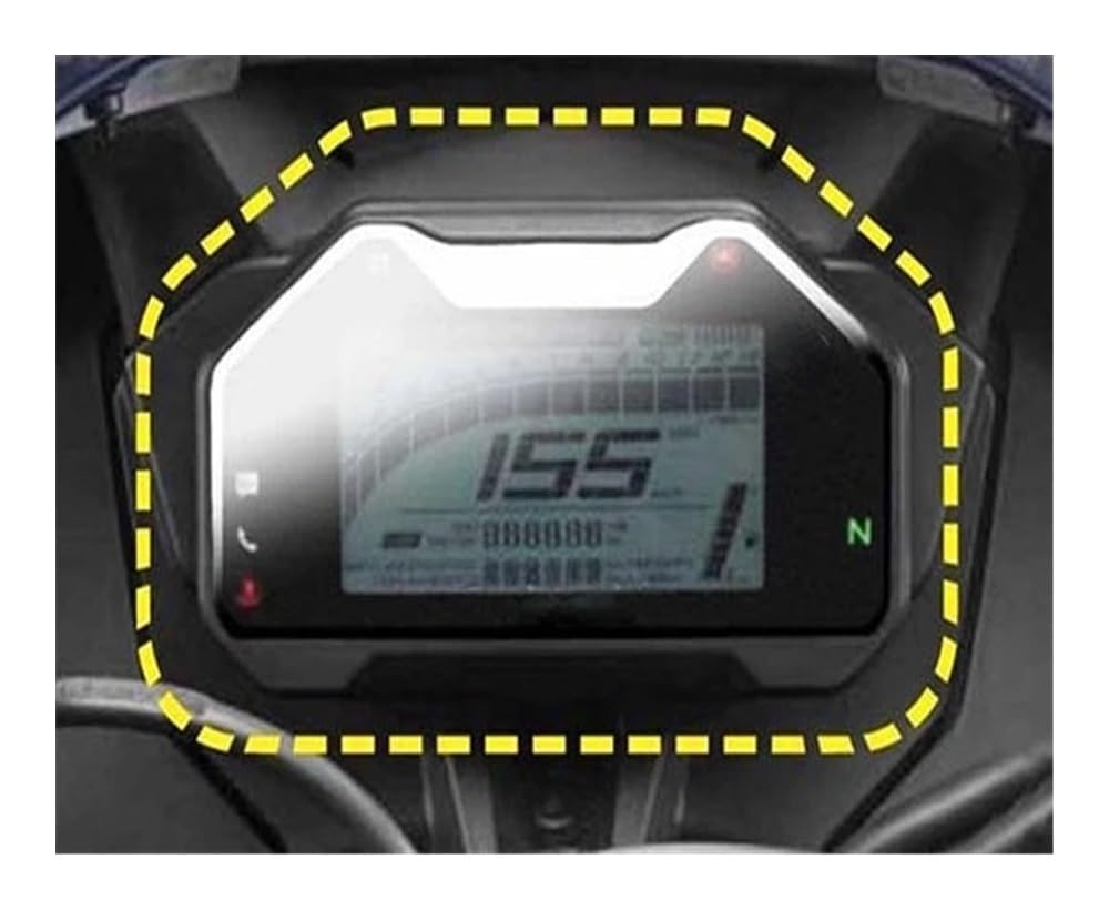 Motorrad Instrumentenfolie Für Ya&maha YZF-R3 R15 V4 2021 2022 Motorrad Instrument Cluster Scratch-Screen Schutz Film Dashboard Screen Protector von RJPSQBLUD