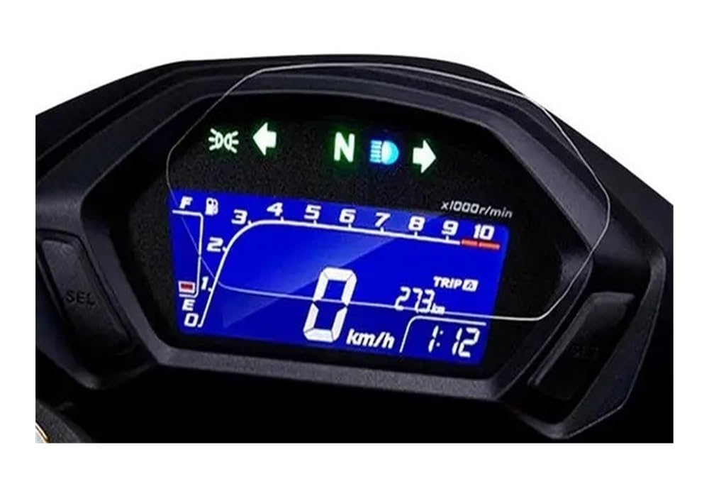 Motorrad Instrumentenfolie Motorrad Instrument Dashboard Cluster Kratzschutz Film Displayschutzfolie Für CB190R CBF190X Anti-Kratz-Schutzfolie von RJPSQBLUD