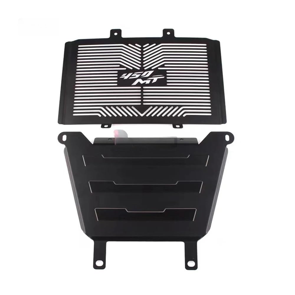 Motorrad Kühlergrill Schutz Schutz Abdeckung Für CFMOTO MT450 2024 Motorrad Zubehör Front Schild Wasser Tank Schutz Net Motor Abdeckung Fan Protector Grille von RJPSQBLUD