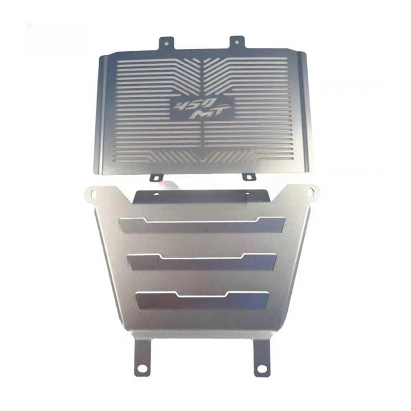 Motorrad Kühlergrill Schutz Schutz Abdeckung Für CFMOTO MT450 2024 Motorrad Zubehör Front Schild Wasser Tank Schutz Net Motor Abdeckung Fan Protector Grille von RJPSQBLUD