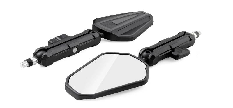 Motorrad Spiegel West Wind Rückspiegel ADVENTURE MIRROR KIT, Faltbare Spiegel, Kugelbolzen Mit Für 390790890 ADV Adventure Motorrad von RJPSQBLUD