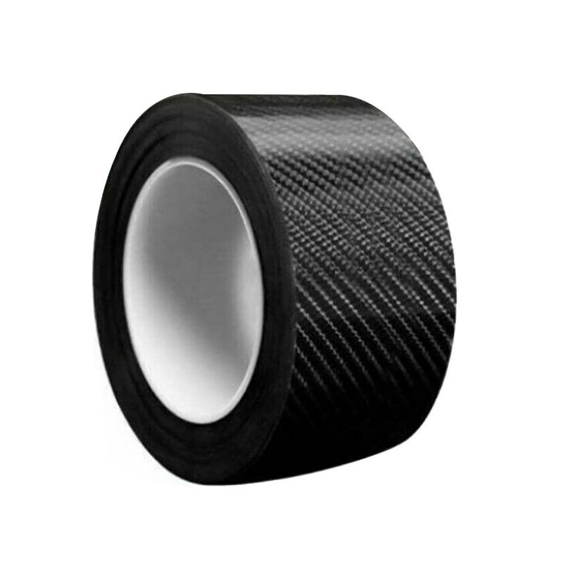 Nano Carbon Fiber Auto Aufkleber Paste Schutzstreifen Auto Einstiegsleisten Seitenspiegel Tape Scratch wasserdichte Schutzfolie von RJSQAQE