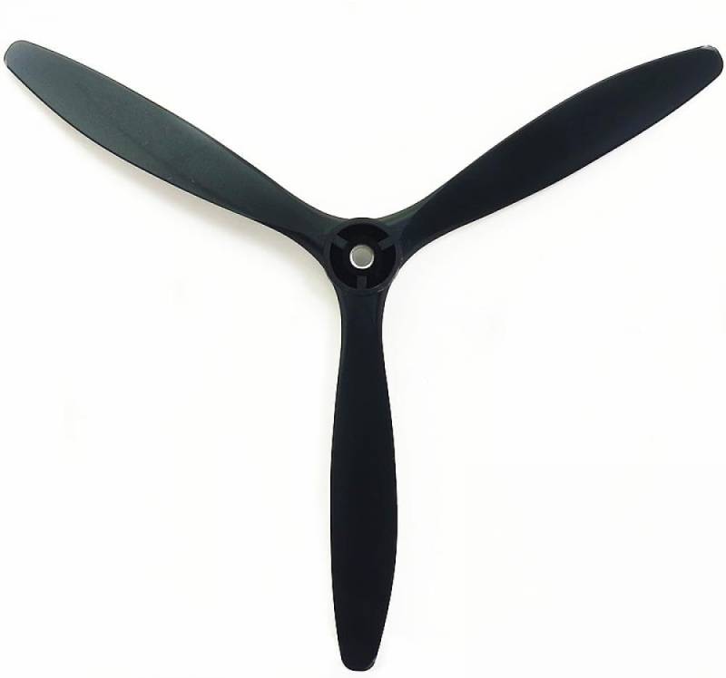 1380 13X8 3-RC Elektroflugzeugpropeller mit CNC-Metallverstärkungsloch und Adaptersatz Kompatibel mit 3 mm, 4 mm, 5 mm, 6 mm, 7 mm, kompatibel mit Elektromotoren(1PC) von RJXDUPHT