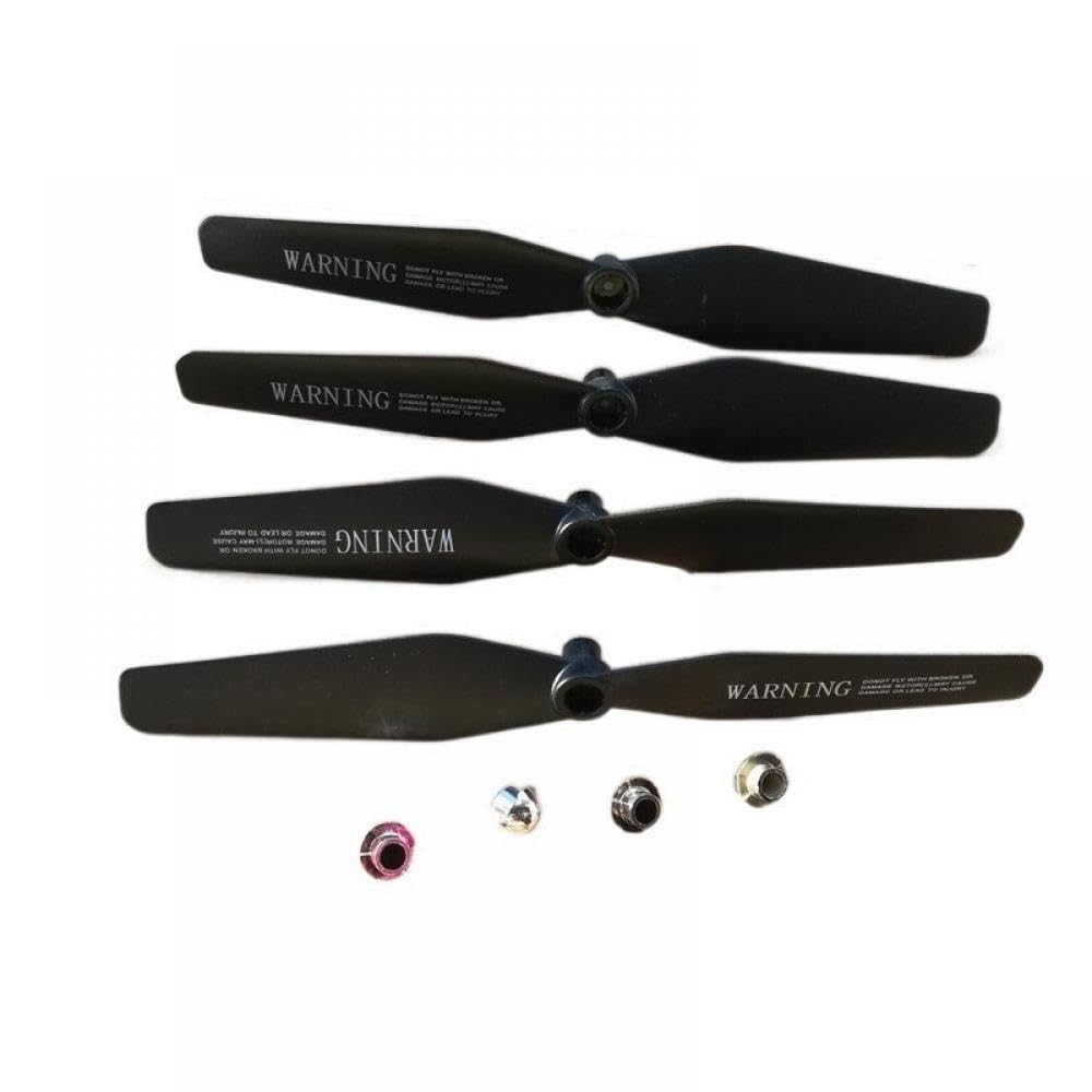 14,5 cm 145 mm sechseckiges Loch 3,5 mm 5 mm CW CCW Propeller, hauptsächlich kompatibel mit X5HW X5HC XS809 R/C Drone Quadcopter(3.5MM-BLACK) von RJXDUPHT