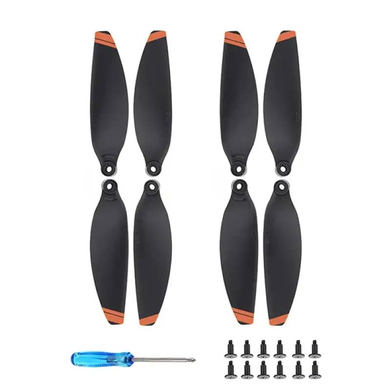 2/4 Paar leichte, geräuscharme Propeller, kompatibel mit Modell 4726F, inklusive Schraubenzubehör(2Pair Propellers) von RJXDUPHT