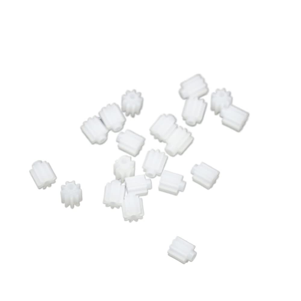 20 Stück Ersatz-Motorgetriebe, kompatibel mit X5C X5 X5C-1 X5SCW X5SC H5C H5 X1 Fernbedienung Spielzeugteile(20 PIECES) von RJXDUPHT