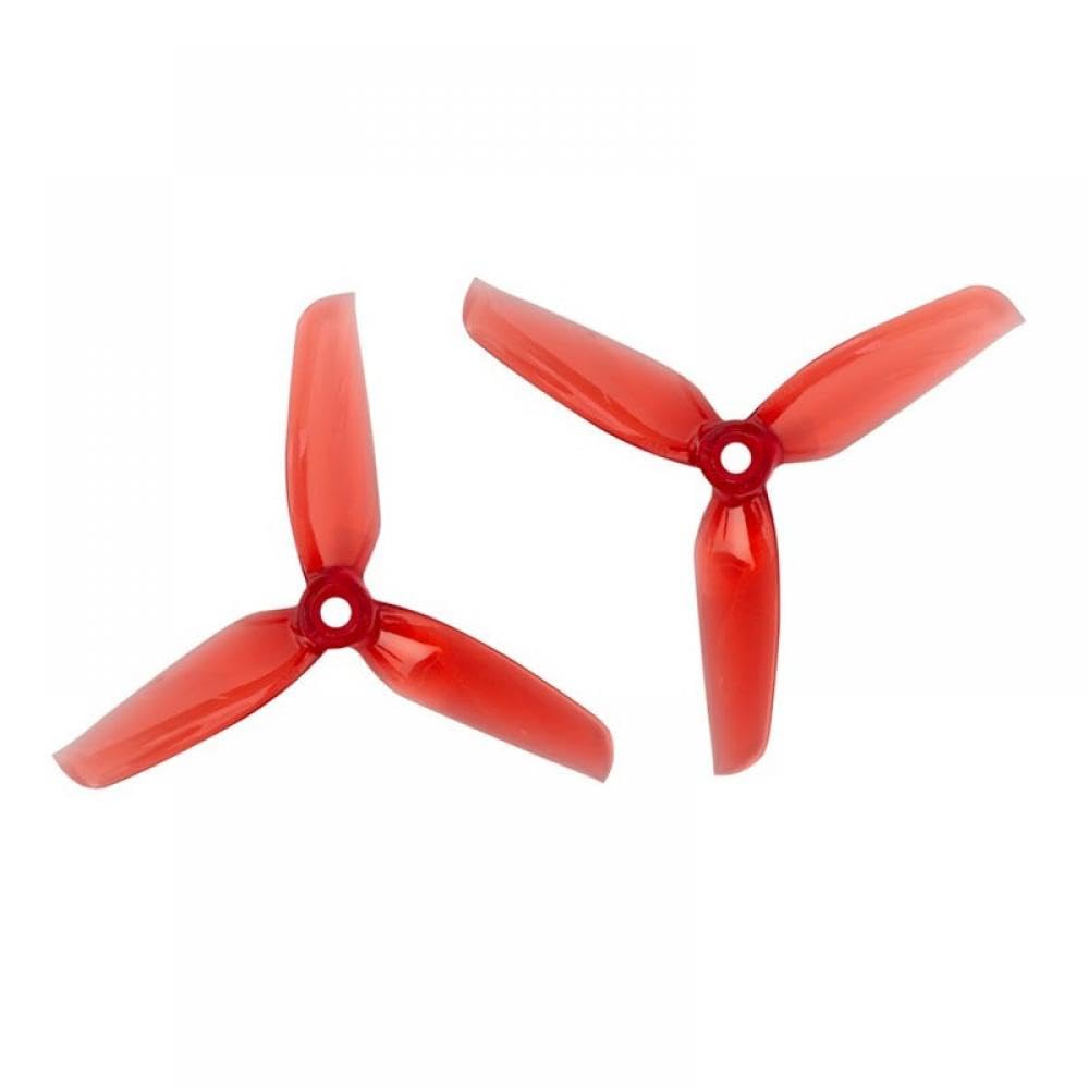 4 Paar 8 Stück 4032 4x3,2x3 3 4 Zoll Propeller kompatibel mit RC Drone FPV Racing bürstenlosem Motor CW CCW(4PAIR RED) von RJXDUPHT