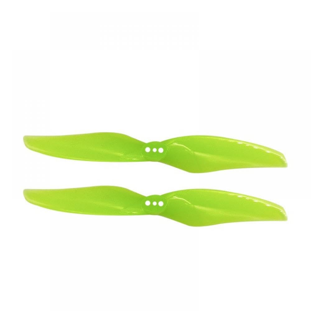 4024 4X2,4 2-PC Propeller Kompatibel mit FPV Racing Kompatibel Mit 4 zoll Toothpick Long Range Drones Explorer LR4 DIY Teile(8PAIRS YELLOW) von RJXDUPHT