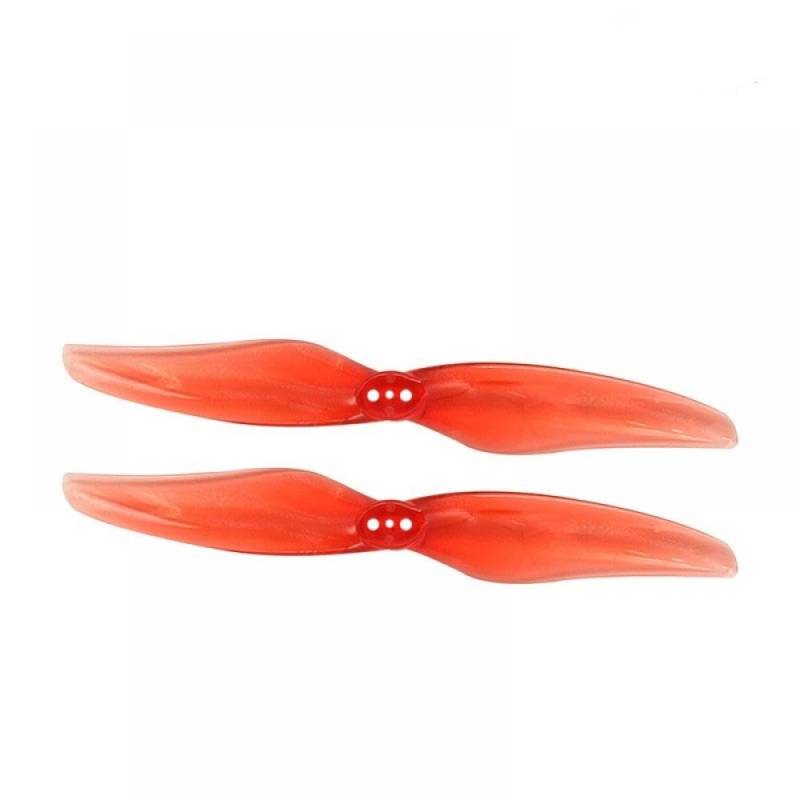 4024 Propeller 4 Paar 4X2,4 2-PC Propeller kompatibel mit FPV Racing Long Range Drones Explorer LR4 4 Zoll Zahnstocher(4PAIRS RED) von RJXDUPHT