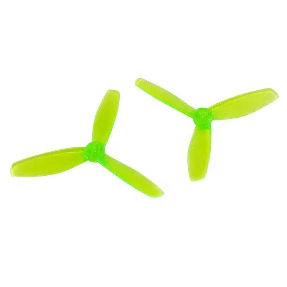 5045 7/10 Paar 5 Zoll 3 CW CCW -Propeller, kompatibel mit FPV -Drohne Quadcopter 5x4.5x3(Green 10 Pair) von RJXDUPHT