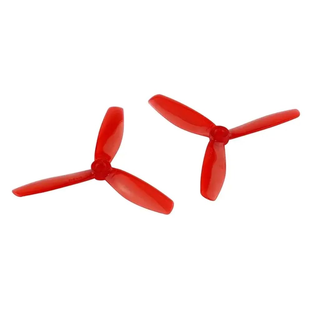 5045 7/10 Paar 5 Zoll 3 CW CCW -Propeller, kompatibel mit FPV -Drohne Quadcopter 5x4.5x3(Red 10 Pair) von RJXDUPHT