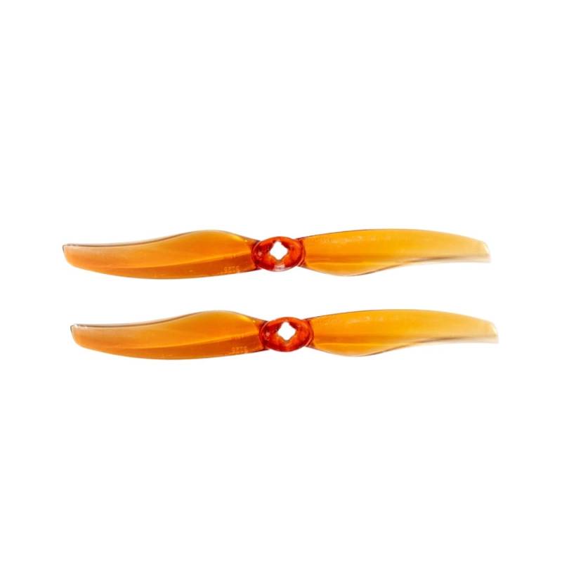 8 Paar 16 Stück 5 Zoll 2 CW CCW Propeller kompatibel mit LR5126-2 Efficiency RC Hubschrauber FPV Zubehör Ersatzteile 5126(ORANGE) von RJXDUPHT