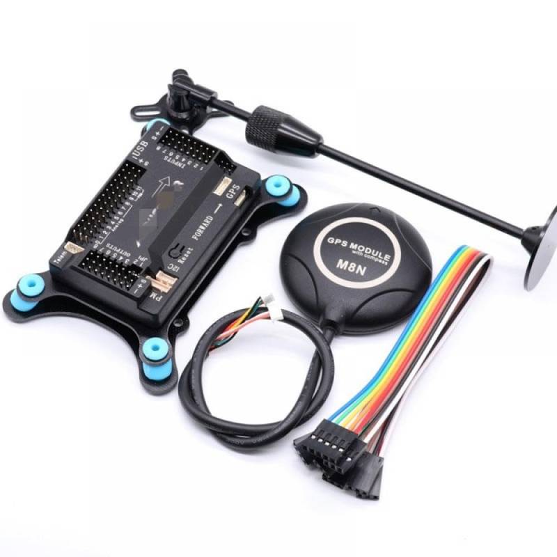 APM2.8 Flight Controller mit integriertem Kompass M8N GPS GPS-Ständer und Stoßdämpfer Kompatibel mit kompatible RC Quadcopter Multicopter(VERTICAL PACKAGEA) von RJXDUPHT