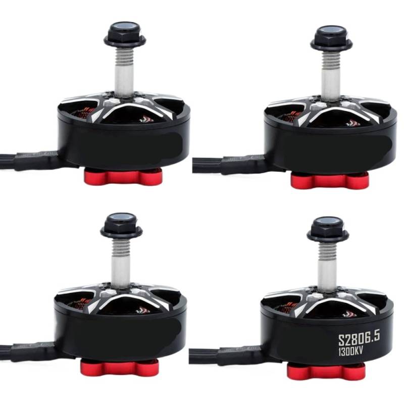 Begleiter RC bürstenloser Motor mit kompatiblem 5-6-Zoll-Propeller Kompatibel mit RC FPV Racing Drone(4pcs S2806.5 1300KV) von RJXDUPHT