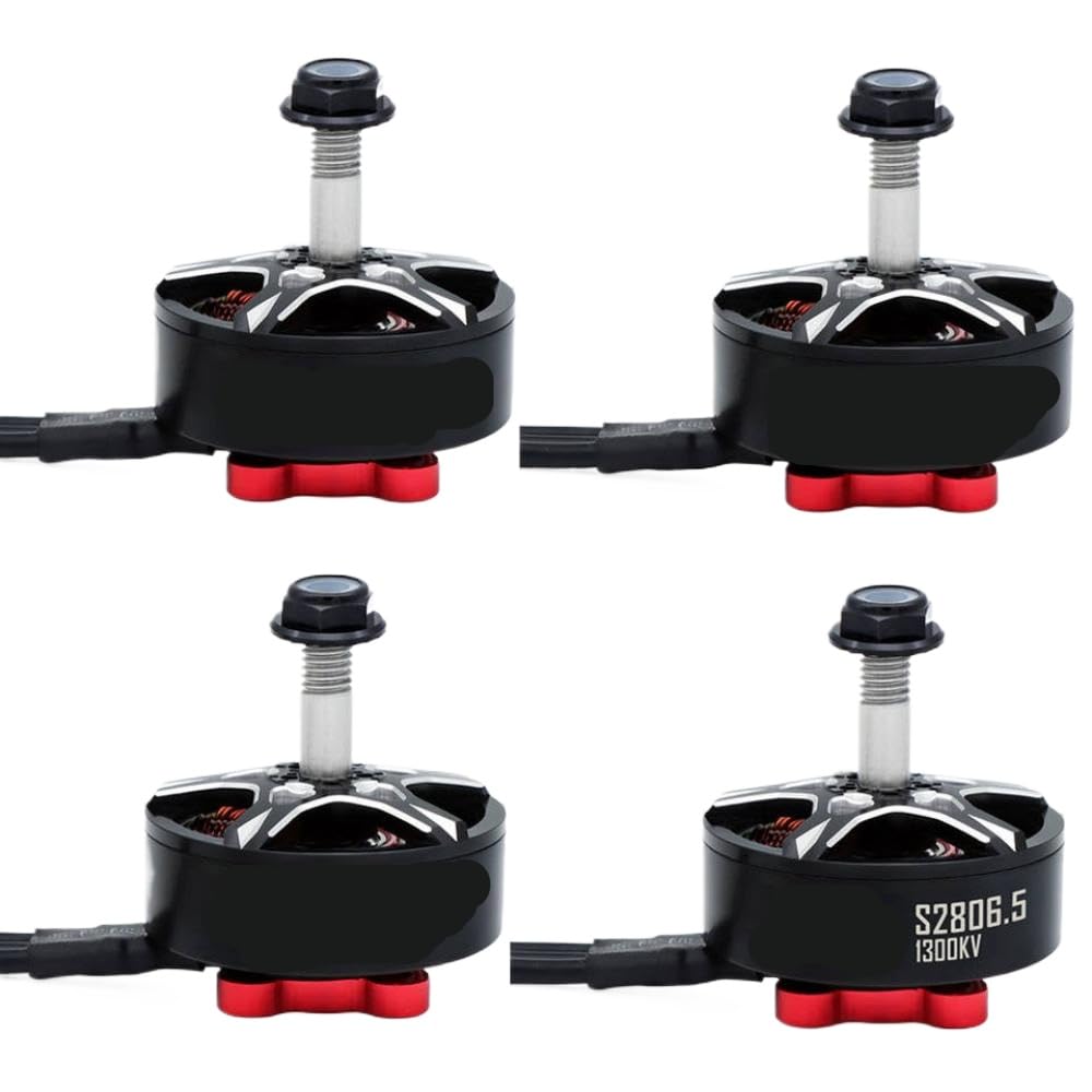 Begleiter RC bürstenloser Motor mit kompatiblem 5-6-Zoll-Propeller Kompatibel mit RC FPV Racing Drone(4pcs S2806.5 1700KV) von RJXDUPHT