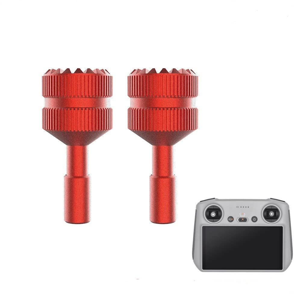 D NI 3 Pro Joystick RC-N1 Fernbedienung Daumen Rocker Ersatz Kompatible Controller Sticks Kompatibel mit NI 3 Drone Zubehör(MINI 3 RC RED) von RJXDUPHT