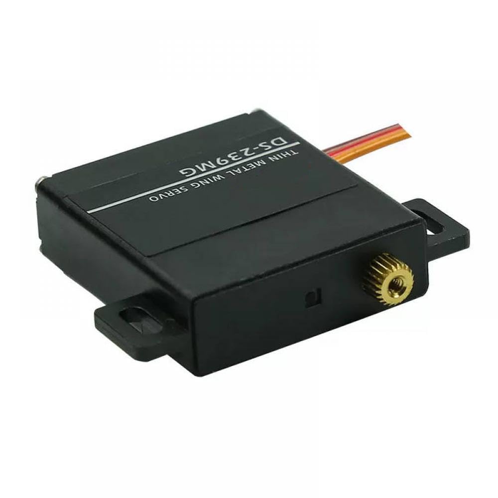 Digitaler Servomotor DS239mg Kompatibel mit RC-Segelflugzeug-Fixierebene und Roboter Slim Fling Metal Gear 4,6 kg 0,15 Sek. 22G kompatibler Austausch von RJXDUPHT