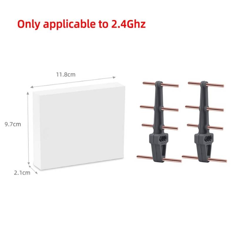 Drohnen-Fernbedienungs-Booster, kompatibel mit D 2 Pro Zoom Spark Air X8 NI-Zubehör(2.4Ghz Yagi Antenna A) von RJXDUPHT