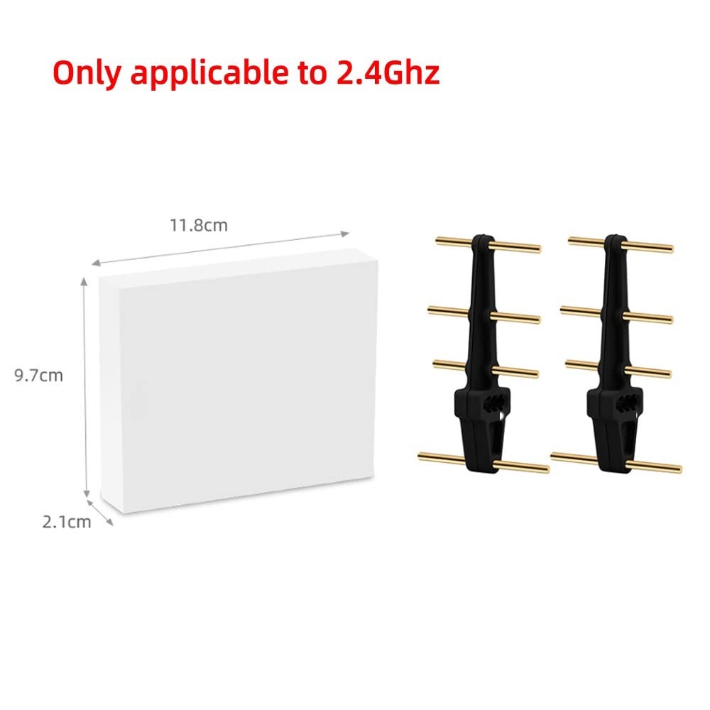 Drohnen-Fernbedienungs-Booster, kompatibel mit D 2 Pro Zoom Spark Air X8 NI-Zubehör(2.4Ghz Yagi Antenna B) von RJXDUPHT