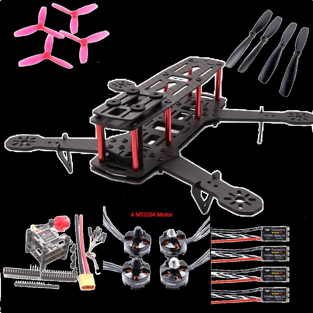 F4V3S Flight Controller Board Mit Barometer OSD Kompatibel mit INAV Betaflight Kompatibel BN880 Quadcopter RC Drone FPV Racing(QAV250 PACKAGE C) von RJXDUPHT