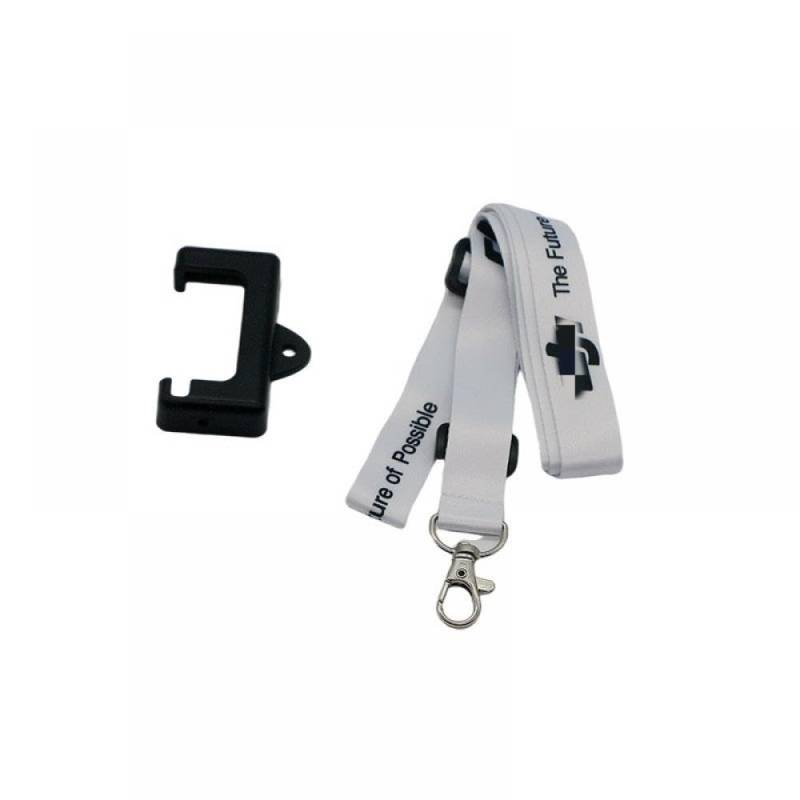 Fernbedienungs-Lanyard-Umhängeband mit festem Clip-Haken, kompatibel mit D NI 2 3 Pro Air 2S Air 2 und D 3 Drohnenzubehör(WHITE) von RJXDUPHT