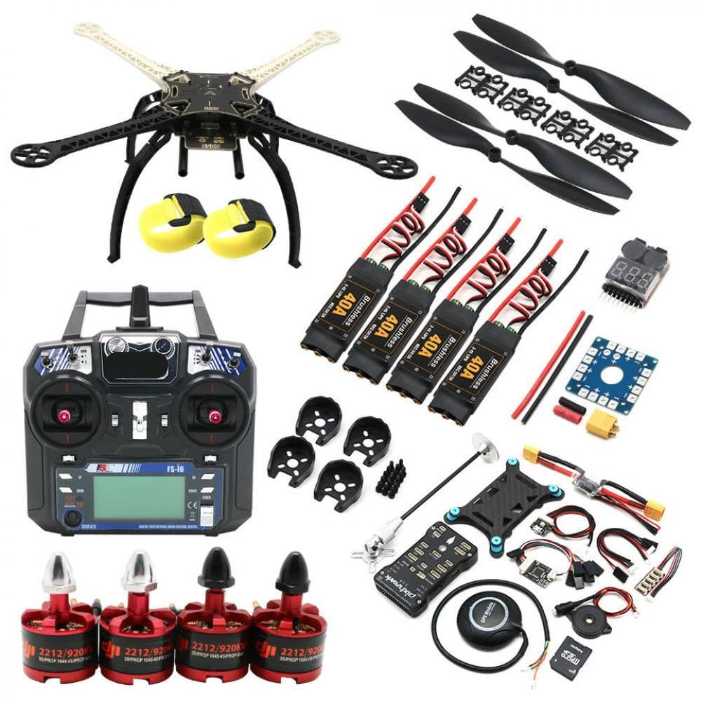 I6 kompatible Multi-Copter-Quadcopter-Kombination mit 32-Bit-Flugcontroller M8N GPS 2212 920KV Motoren und Pixhawk PX4 PX 2.4.8(With Flysky i6) von RJXDUPHT