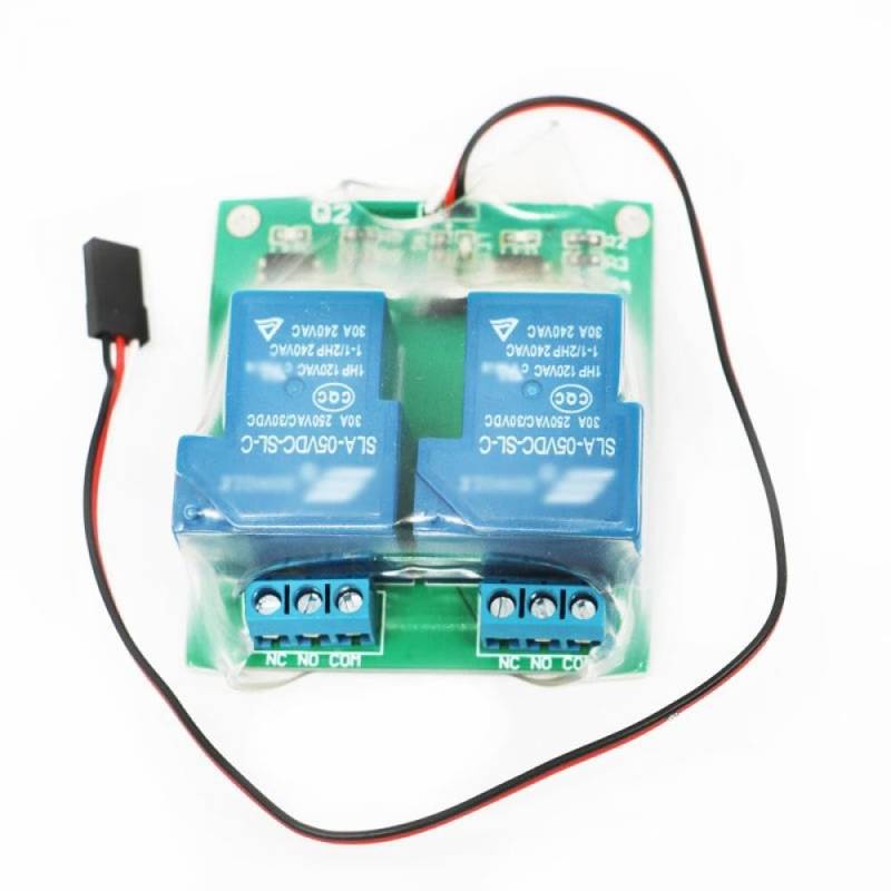 RC Flugzeug 5V Empfänger Verbesserte Version 1CH Servo Dual Relais Elektronische Ein-aus-schalter Modul Kompatibel Max 30A Q2 DIY Ersatzteile(1PCS) von RJXDUPHT