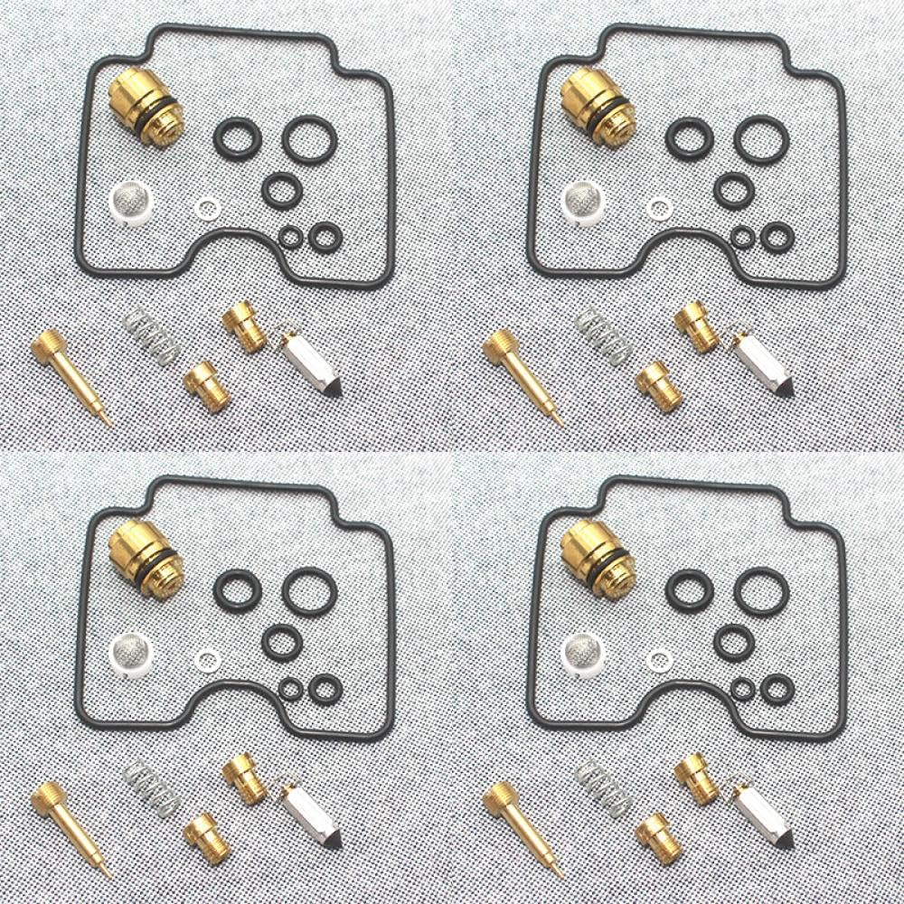 Vergaser-Reparatursatz, kompatibel mit XVS 1100 XVS1100 Drag 1999 bis 2007, einschließlich Nadelventildichtung, Luftschraube, Kolbenmembran(Multi) von RJXDUPHT