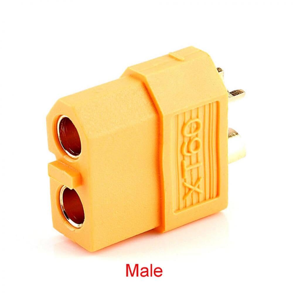 XT60 Connector Plugs 200pcs männliche weibliche 100 Paare, die mit RC kompatibel sind(Male) von RJXDUPHT