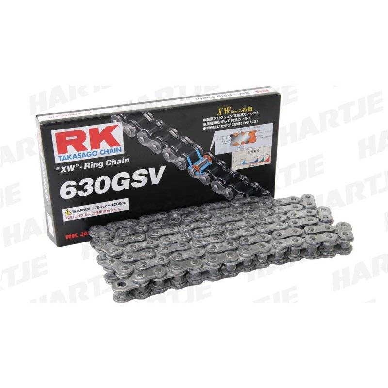 RK Kette 630 Gsv 98 N Grau/Grau Offen von RK