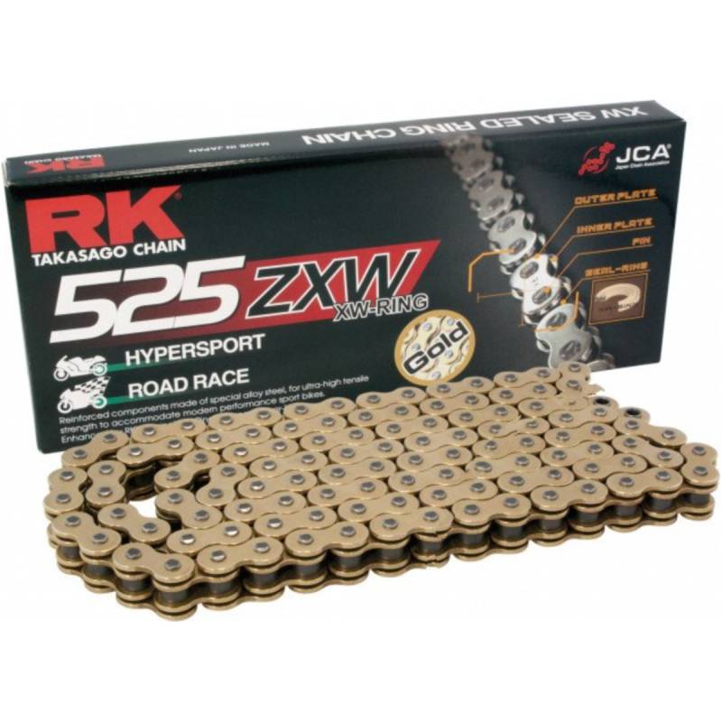 Rk gbrk525zxw/120 motorradkette antriebskette  xw-ringkette gb525zxw/120 von RK