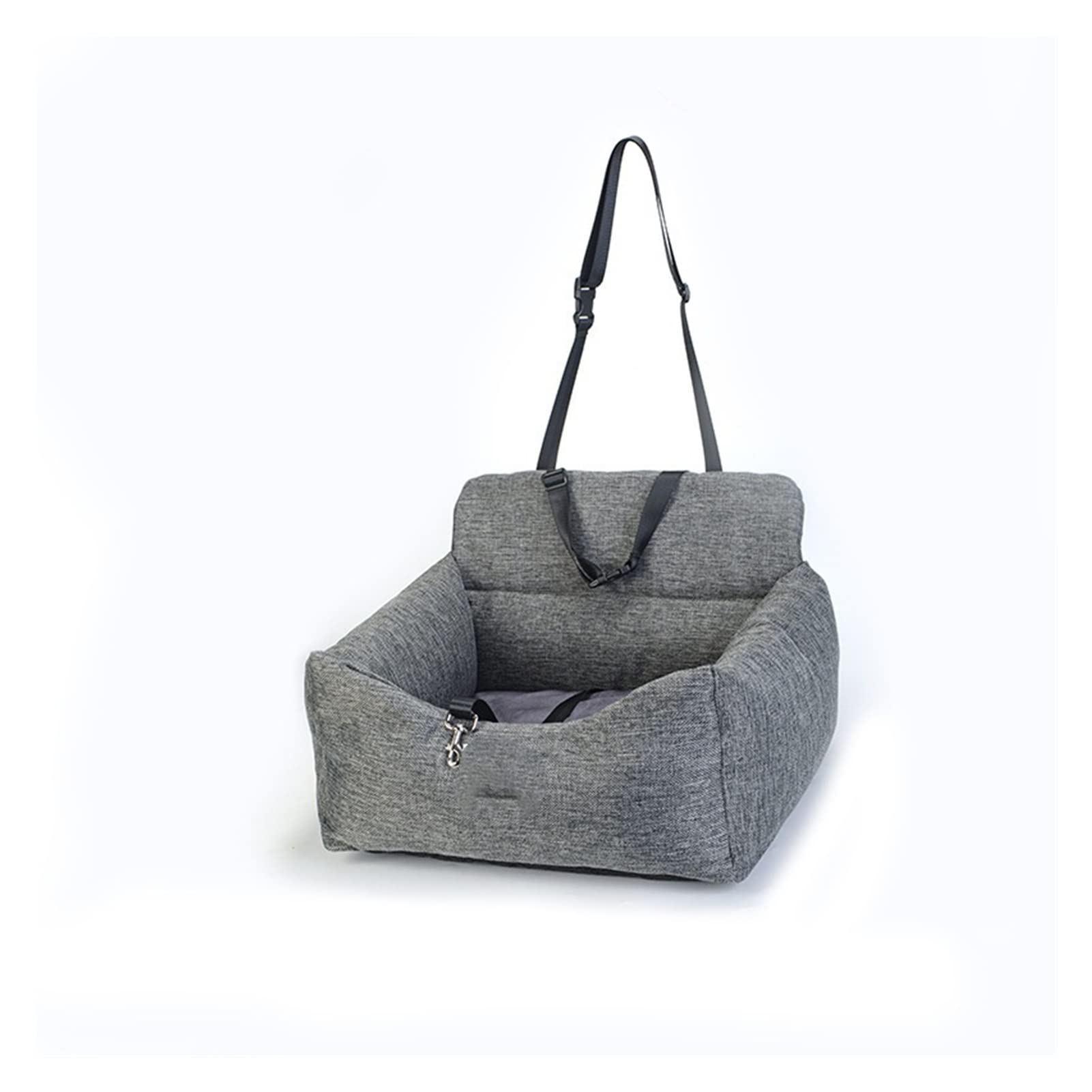 Hundedecke Hundeautositz Bett Reisen für kleine bis mittelgroße Hunde vorne Autoschondecke für Hunde(Dark Gray) von RLVYTA