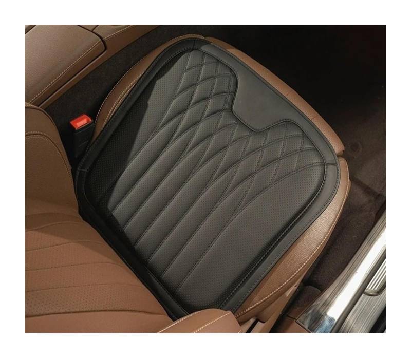 RLVYTA Autositzschoner Autositzkissen Lordosenstützkissen Autositzbezüge Auto-Schonbezüge(1Pcs Black-Cushion) von RLVYTA