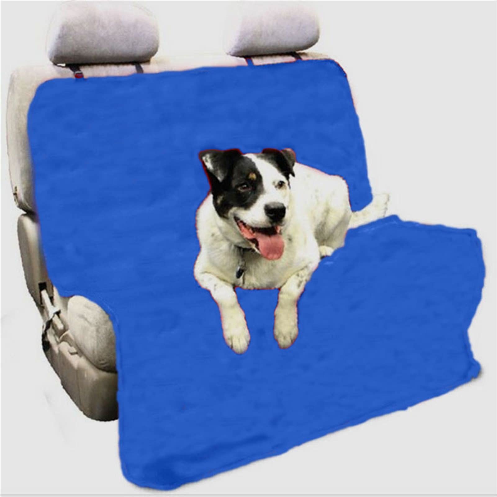 RLVYTA Hundedecke Auto Haustier Sitzbezug Rückenlehne Sitzbank Oxford Autositzbezug Kissen für Hunde Autoschondecke für Hunde(Blue) von RLVYTA