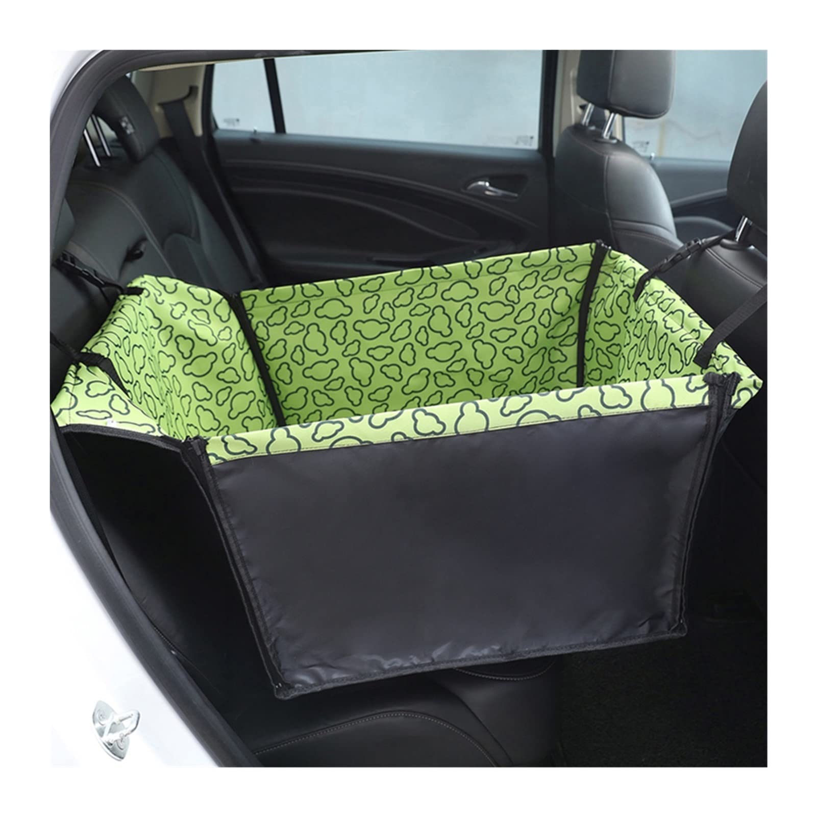 RLVYTA Hundedecke Autositzbezüge für Hunde Autositz Zwinger Protektoren Faltbare Hundetaschenkörbe Autoschondecke für Hunde(Green) von RLVYTA