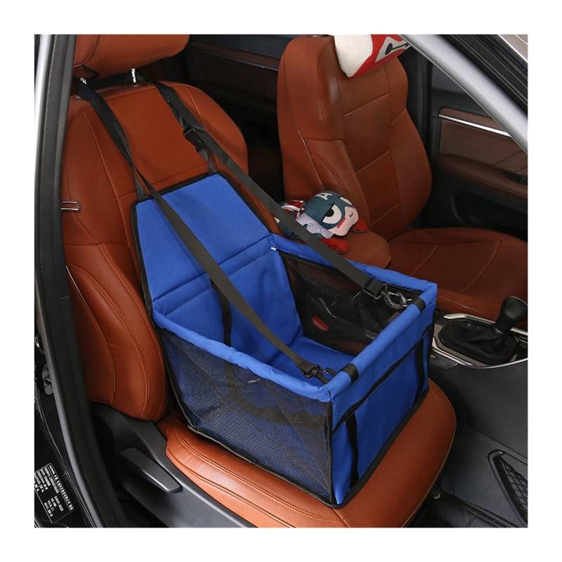 RLVYTA Hundedecke Autositzbezug für Hunde, Faltbare Hängematte, Haustier-Reisetasche, Transport von Katzen und Hunden Autoschondecke für Hunde(Style2 Blue) von RLVYTA