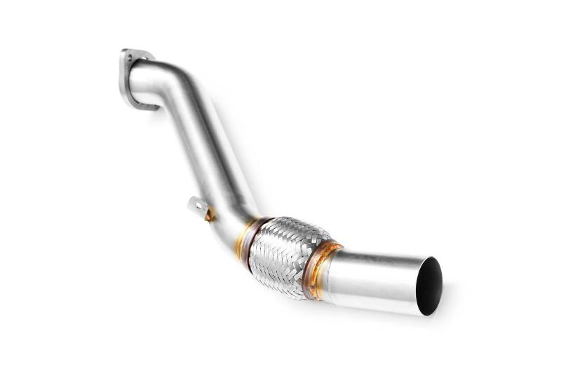 RM Motors Downpipe Rohr Decat kompatibet mit E60 E61 525D 530D M57N 177PS 218PS 2002 2003 2004 2005 2006 2007 EURO3 von RM Motors